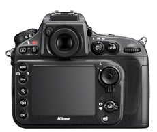 Nikon D800 LCD