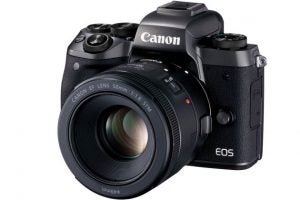 Canon EOS M5 EF lens adapter