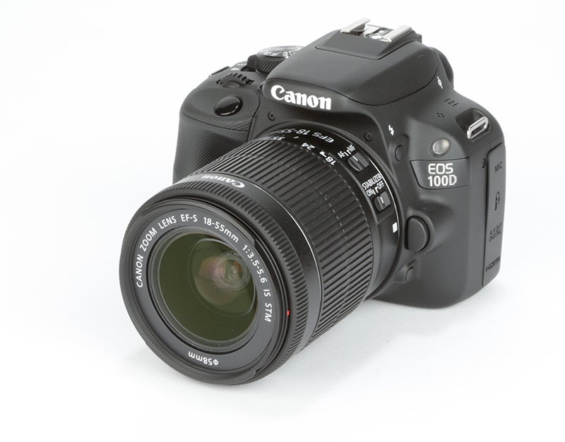 Canon EOS 100D angled