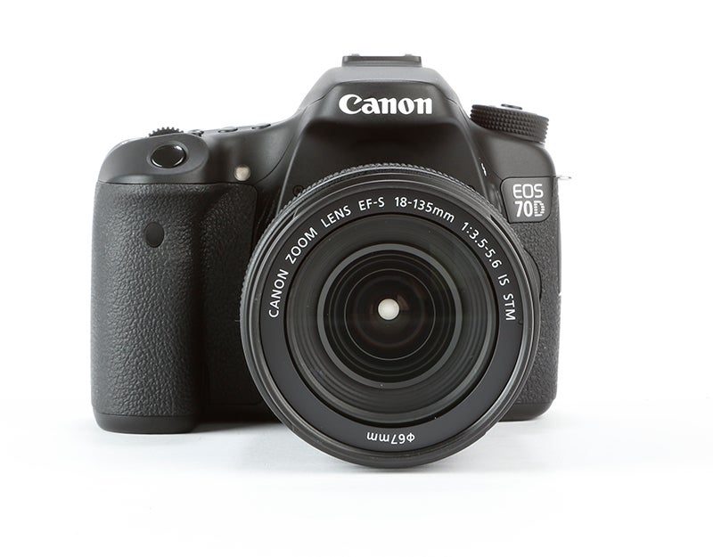 Canon EOS 70D front view