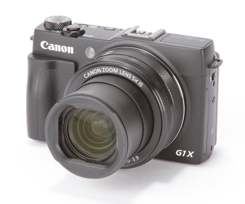 Canon PowerShot G1 X Mark II Review - front angled