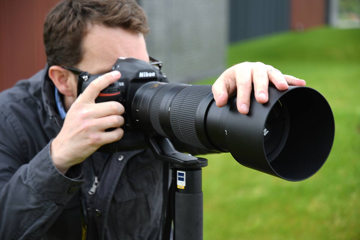 Despite its size, the 200-500mm is still relatively easy to use, whether handheld or with a camera support