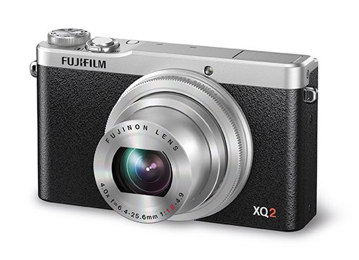 Fujifilm XQ2_Silver_Front_Left_Wide