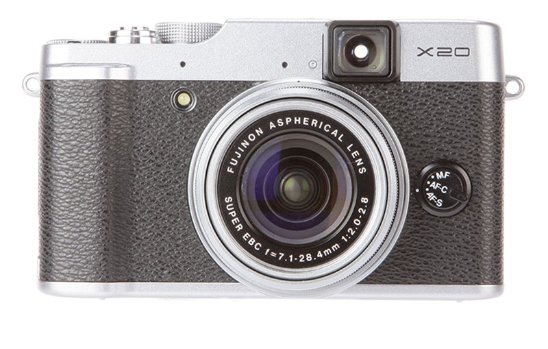 Fujifilm X20 front view