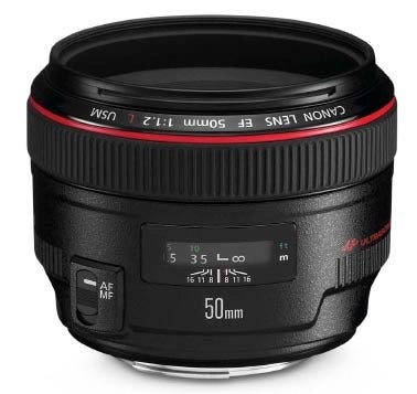 Canon EF 50mm f/1.2L USM