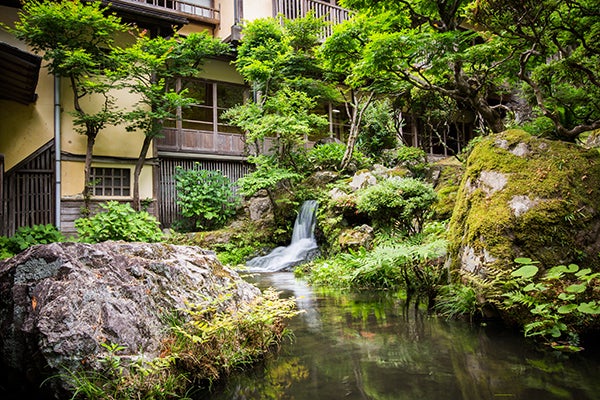 My wider prime lenses were used to photograph this traditional Japanese garden