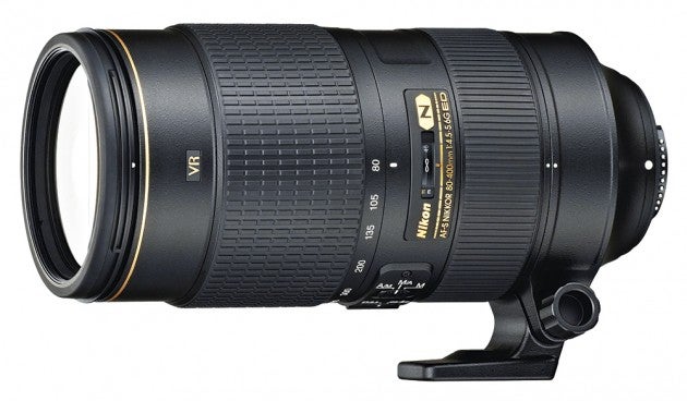 Nikon AF-S Nikkor 80-400mm f4.5-5.6G ED VR lens