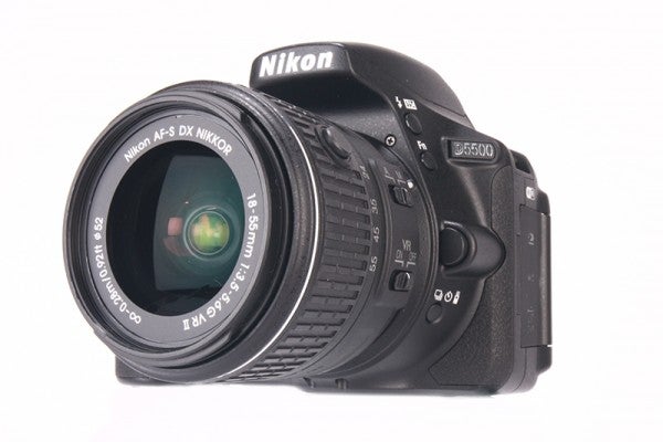 Nikon D5500 Review - Front angled