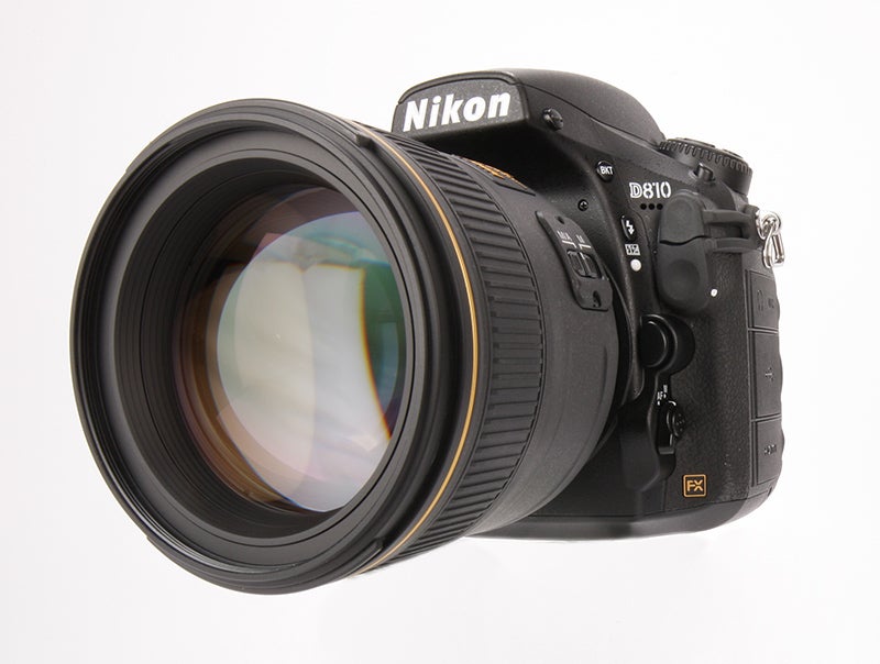 Nikon D810 Review - front angled