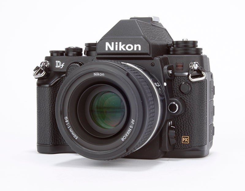 Nikon Df Review -  front angled