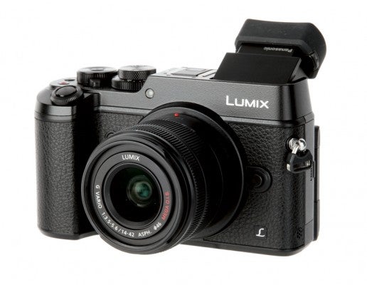 Panasonic Lumix GX8 hands on front view