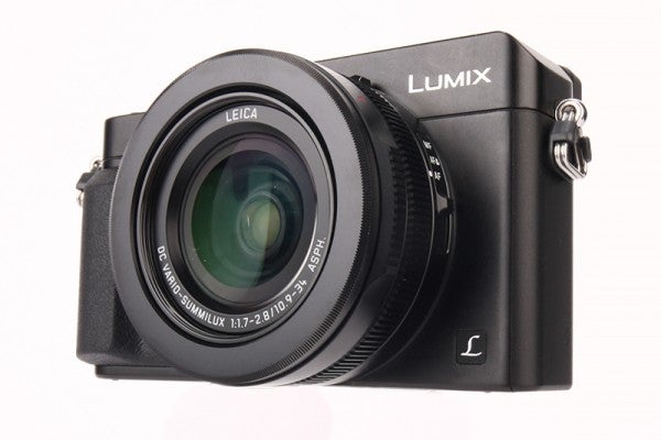 Panasonic Lumix LX100 Review - front angled