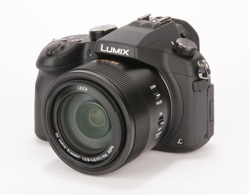 Panasonic Lumix FZ1000 Review - front higher angled