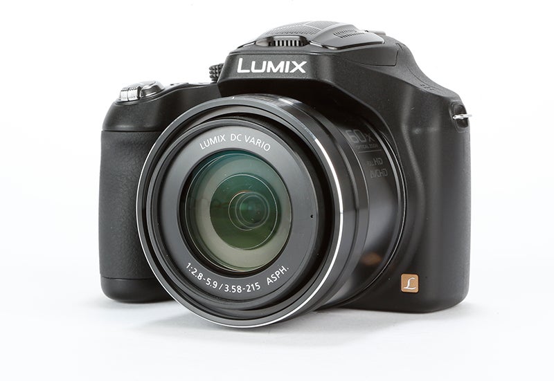 Panasonic Lumix FZ72 Review -  angled