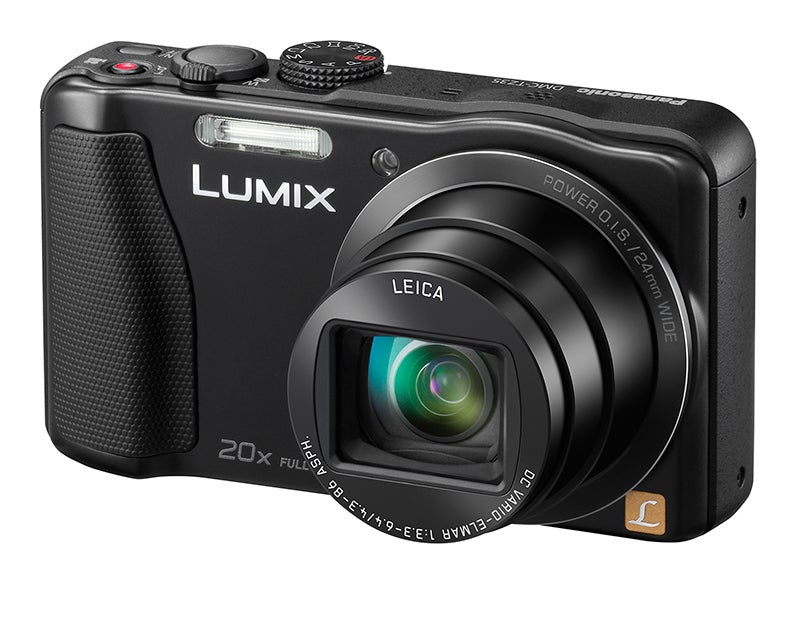 Panasonic Lumix TZ35 Review - angled