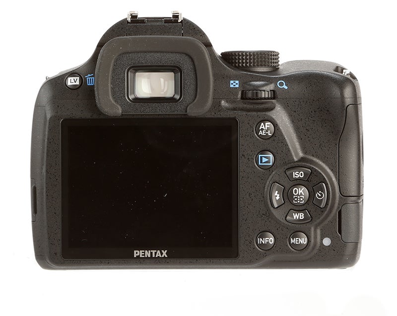 Pentax K-500 Review - rear