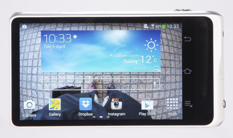 Samsung Galaxy Camera 2 Review - rear view