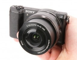 Sony Alpha 5100 product shot - in hand