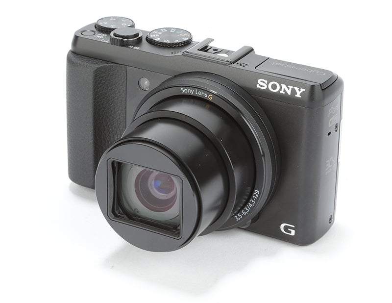 Sony Cyber-shot HX50 Review - front angled