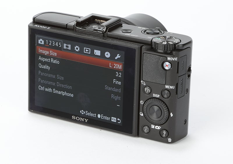 Sony Cyber-shot RX100 II Review - rear view