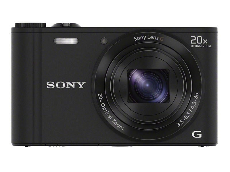 Sony WX300 front view