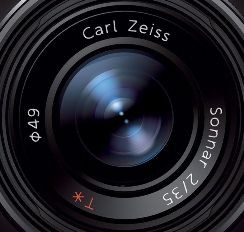 Sony RX1 lens close-up